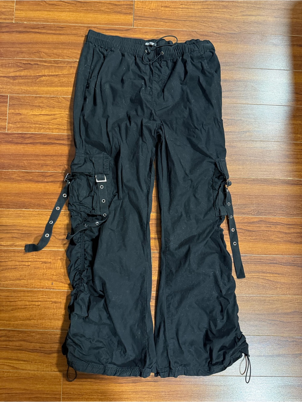 Hot Topic Black Cargo pants size 13